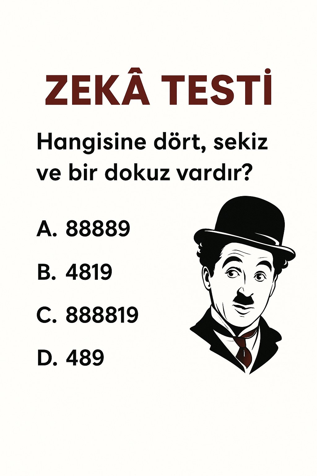 Cevap veriyorum