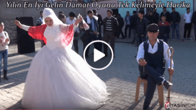 Yılın en iyi gelin damat oyunu, tek kelimeyle harika