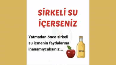 Yatmadan önce sirkeli su içmenin faydaları