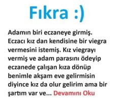 Eczaneden adamın birisi