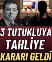 tahliye kararı geldi