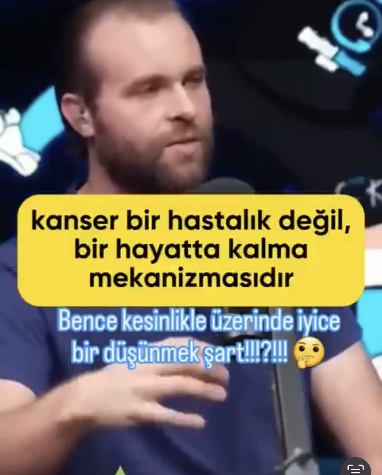 Kanser bir hastalık değil…