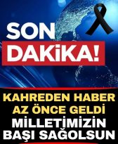 Milletimizin başı sağolsun