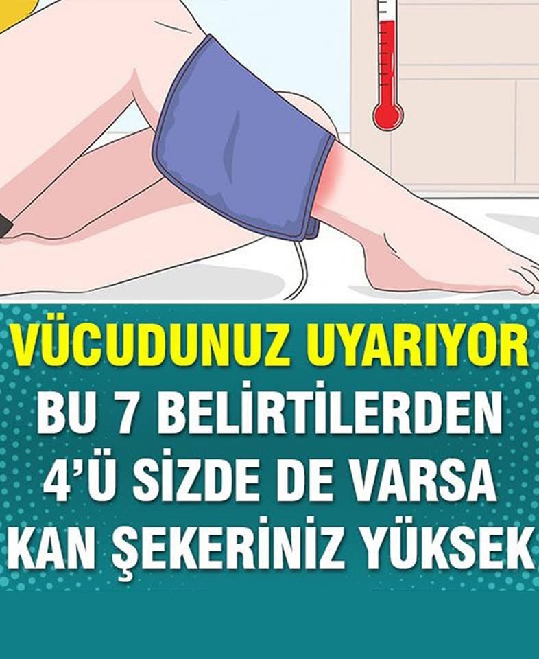 Bu 7 Belirtinin 4’ü Sizde de Varsa Kan Şekeriniz Yüksek Demektir
