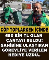 Çöp Toplarken İçinde