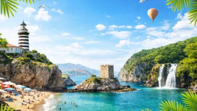 İstanbul Şile sahili ve Şile Feneri manzarası, Karadeniz kıyısında doğal ve turistik görünüm