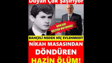 Devlet Bahçeli Neden Hiç Evlenmedi? Merak Ettiniz Mi? İşte Cevabı!