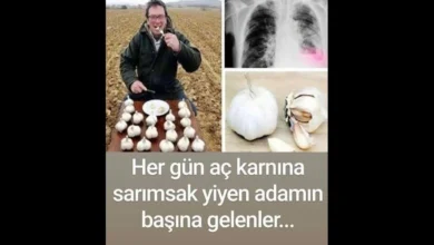 Her gün aç karnına sarımsak yiyen adamın başına gelenler.!