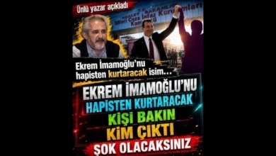 İmamoğlu'nu Hapisten Kurtaracak Kişi Hakkında!
