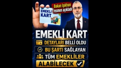 Emekli Kart Duyurusu Yapıldı! İşte Şartlar!