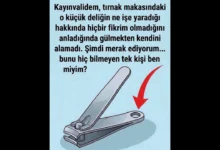 Tırnak makasının arkasındaki deliğin asıl amacı bakın neymiş?