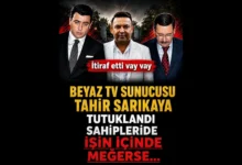 Beyaz TV Sunucusu Tahir Sarıkaya Tutuklandı