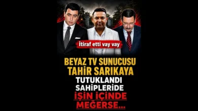 Beyaz TV Sunucusu Tahir Sarıkaya Tutuklandı
