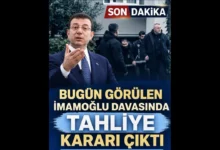 İmamoğlu davasında tahliye kararı çıktı.!