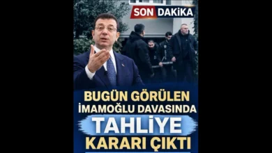 İmamoğlu davasında tahliye kararı çıktı.!