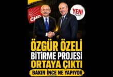 Özgür Özel'i bitirme projesi ortaya çıktı! Bakın İnce ne yapıyor