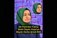 AK Parti'den Fatma Betül Sayan Kaya'yla İlgili Yeni Adım