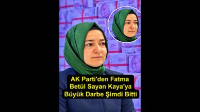 AK Parti'den Fatma Betül Sayan Kaya'yla İlgili Yeni Adım